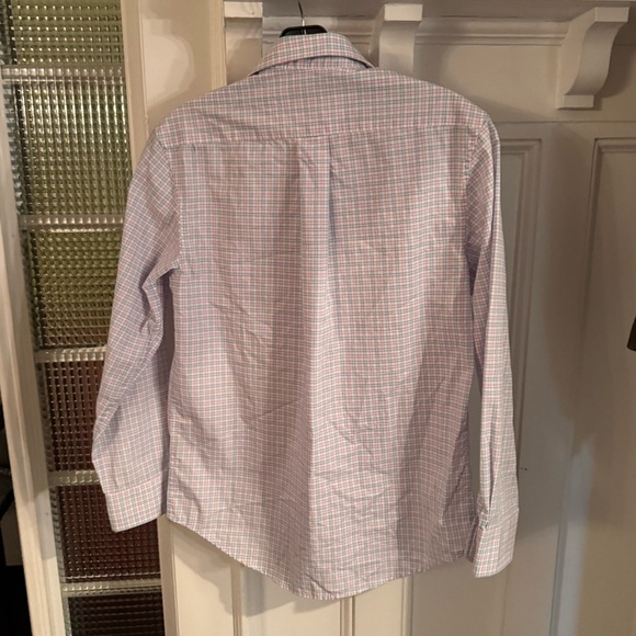 Lauren Ralph Lauren Black Label Big Boys Check Button Down Shirt Sz 16 - Picture 3 of 11